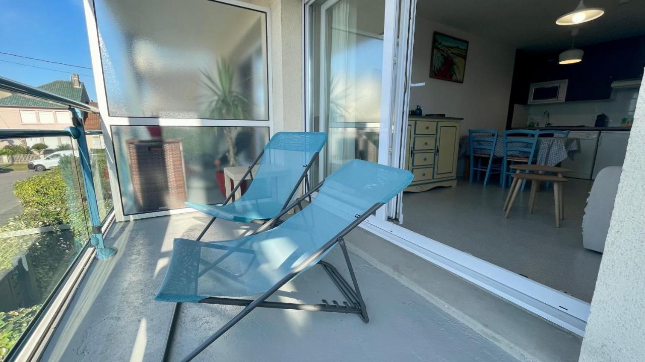 Appartement centre ville avec terrasse sud-ouest Stella-Plage Extérieur photo